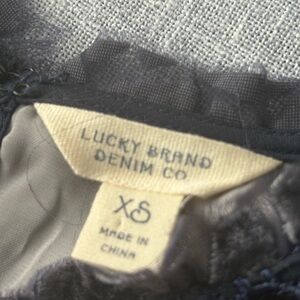 Lucky Brand XS Navy Top